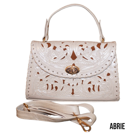 Abrie Crossbody Leather Handbag