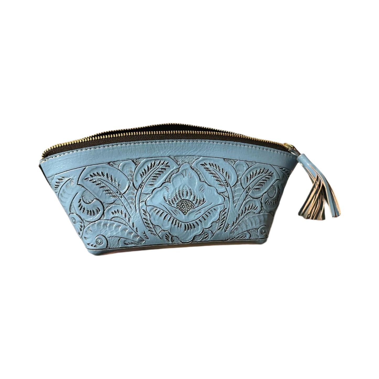 Handcrafted Leather Cosmetic Bag