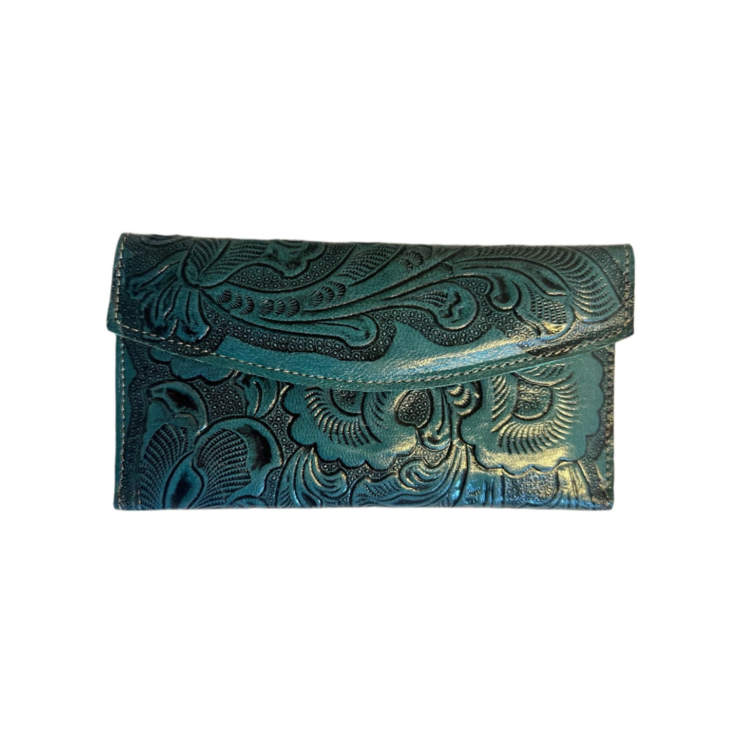 Blue Leather wallet