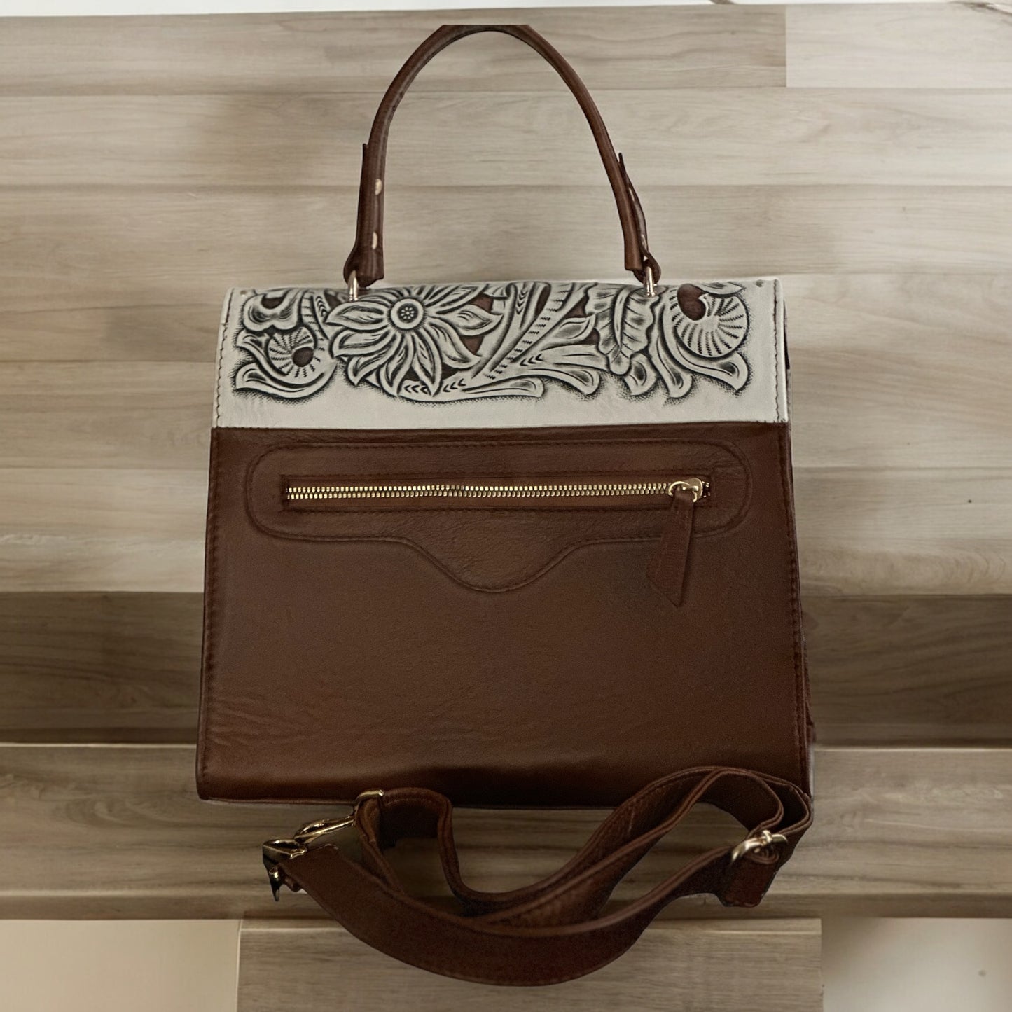 Cow Hide Handcrafted leather Handbag